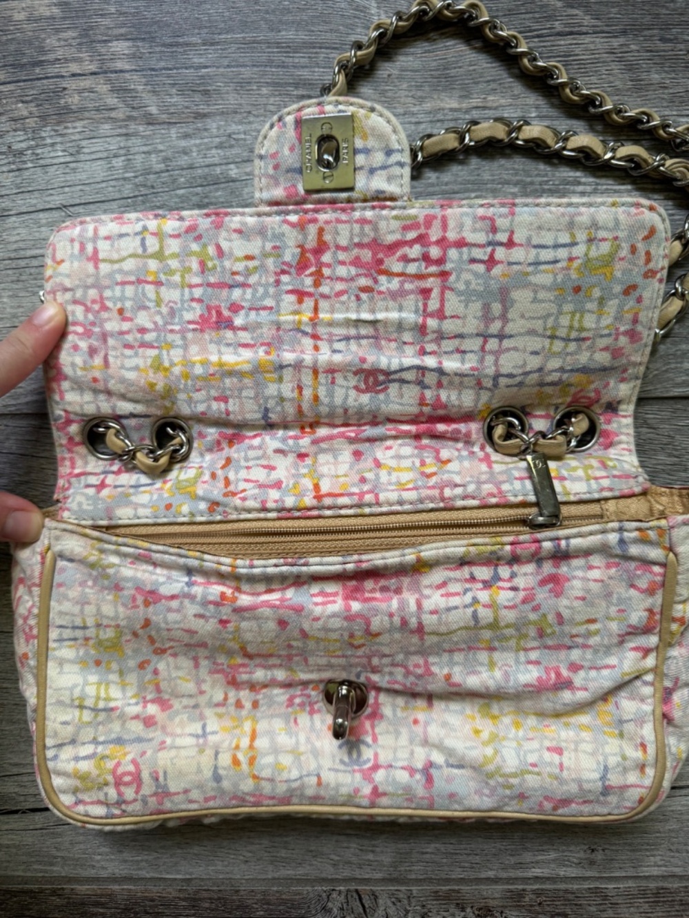 Chanel Watercolor Flap Bag - Picture 5 of 12
